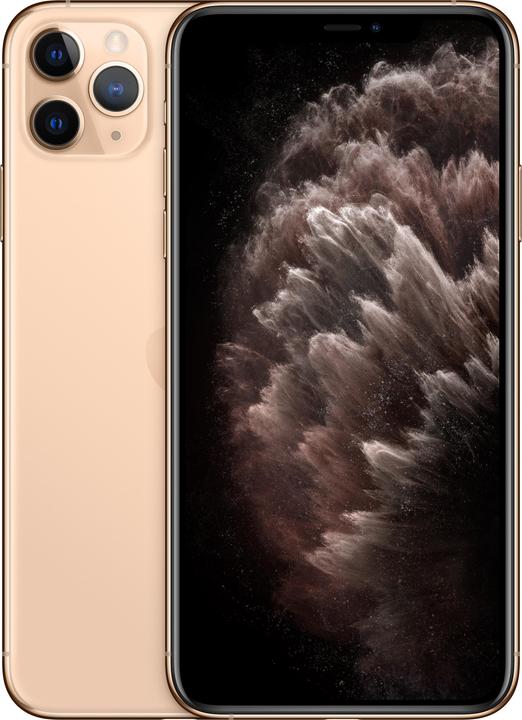 Apple iPhone 11 Pro Max (512 GB, Gold, 6.50", SIM + eSIM, 12 Mpx, 4G)