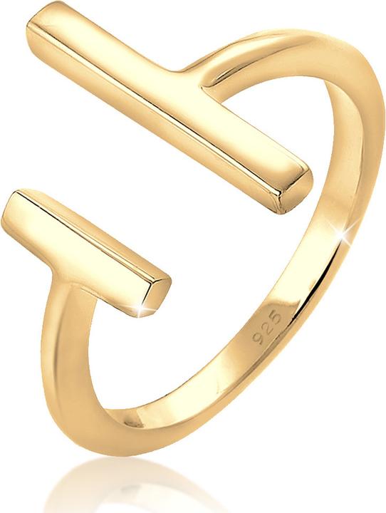 Immagine prodotto Elli Stab Geo Look Verstellbar (54, 925 Argento)