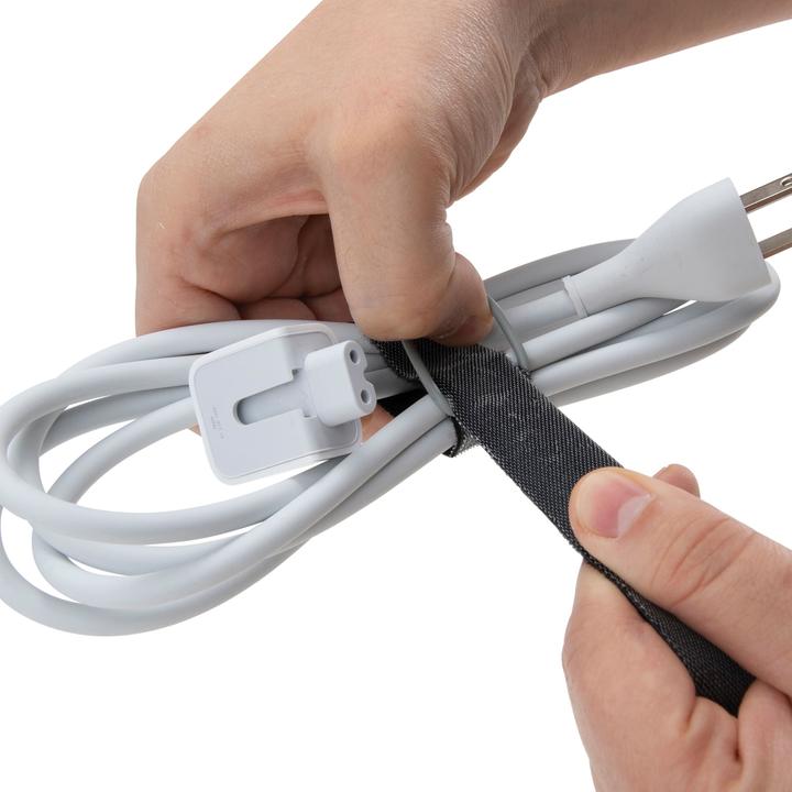 Actual product image BlueLounge Cable Ties Large, 4 pieces (Velcro cable ties, 254 mm, 4 pcs.)