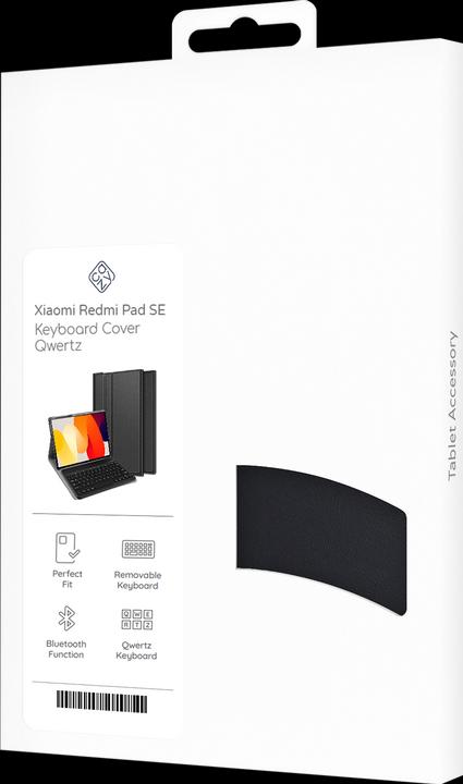Produktbild Cazy Tastatur Hülle Kompatibel mit Xiaomi Redmi Pad SE - Schutz Etui mit magnetisch Abnehmbarer Tastatur (DE, Xiaomi Redmi Pad SE)