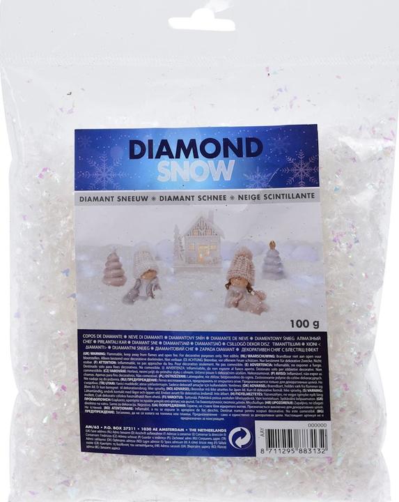 Actual product image Widmann Deko Schnee Diamond Snow im Beutel