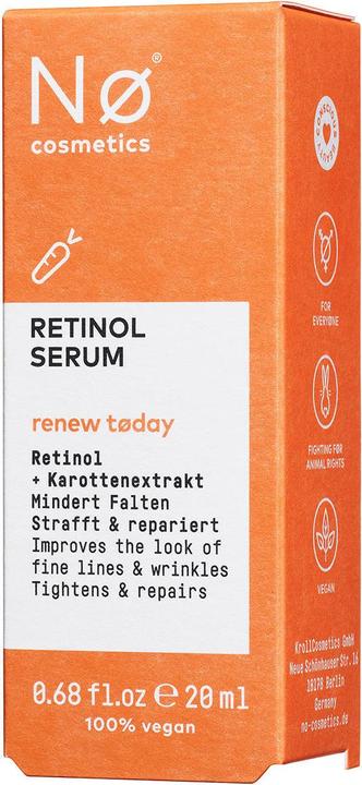 Produktbild Nø Cosmetics renew tøday Retinol Serum (20 ml)