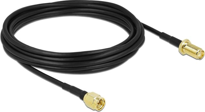 Produktbild Delock Antennenkabel LTE/5G, CFD/LRM100 SMA zu SMA, 5 m (0.99 dB, Antennenkabel)