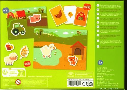 Produktbild Auzou France La ferme : mon petit coffret aimanté (Französisch, Leijgraaf Deborah van de, 2024)