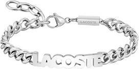 Lacoste Stylish Men's Steel Bracelet Script 2040476
