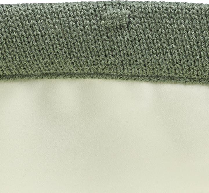 Produktbild Meyco Wickeltichkörbchen small Mini Knots forest green