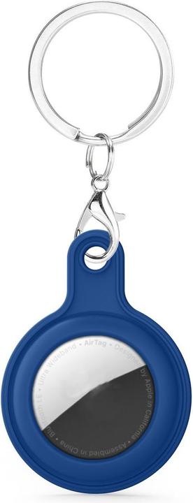 Produktbild König Design Schlüsselanhänger für Apple AirTag Hülle Case Koffer Anhänger Silikon Blau Neu
