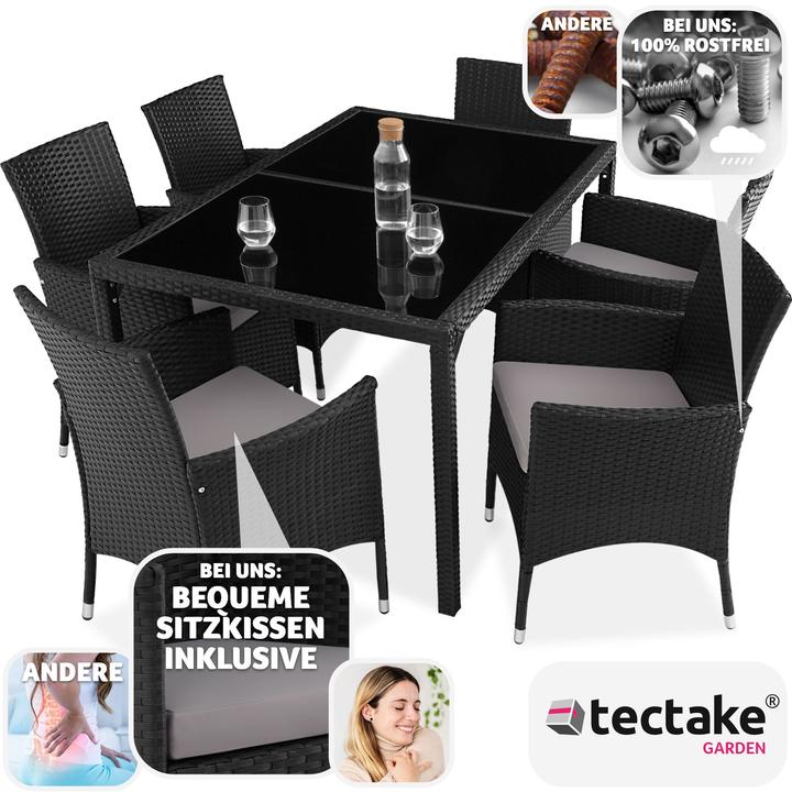 Image du produit tectake Salon de Jardin Porto