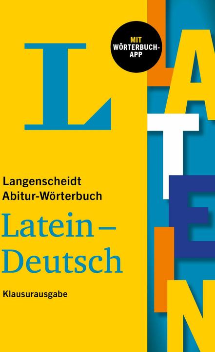 Energie-Label Langenscheidt Abitur-Wörterbuch Latein Klausurausgabe (Deutsch, Latein, 2025)