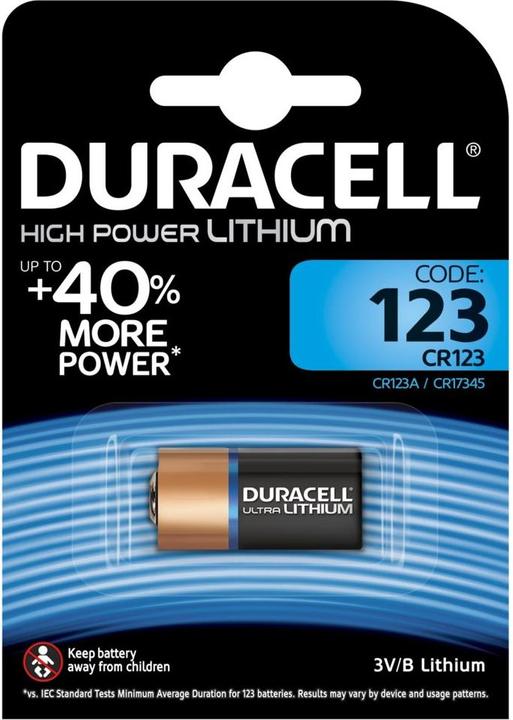 Duracell Ultra Foto (1 Stk., CR123A, 1400 mAh)