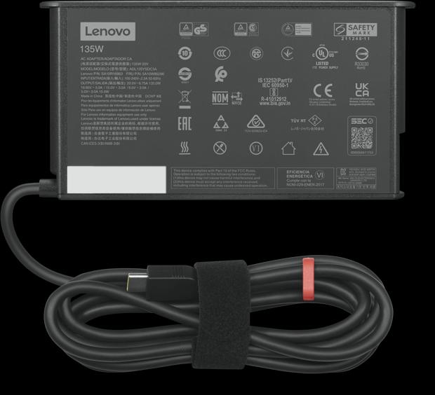 Image du produit Lenovo ThinkPad 135W Adaptateur secteur USB-C - EU (135 W)