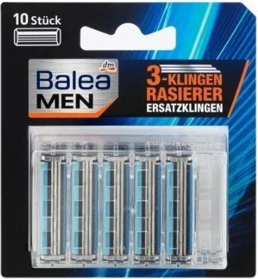 Actual product image dm Balea MEN 3-blade razor blades (10 x)