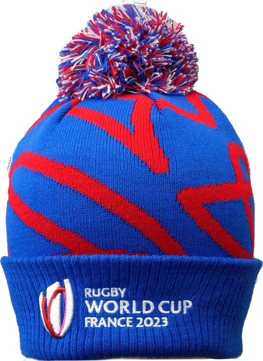 Actual product image Macron bonnet with pompon rwc france 2023 (L)