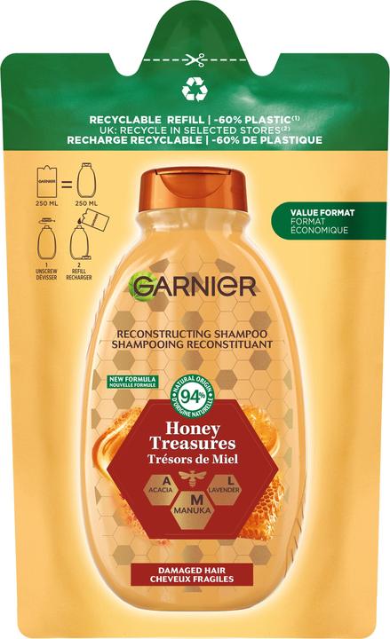 Produktbild Garnier Ultra Doux Honey Treasures (250 ml, Flüssiges Shampoo)
