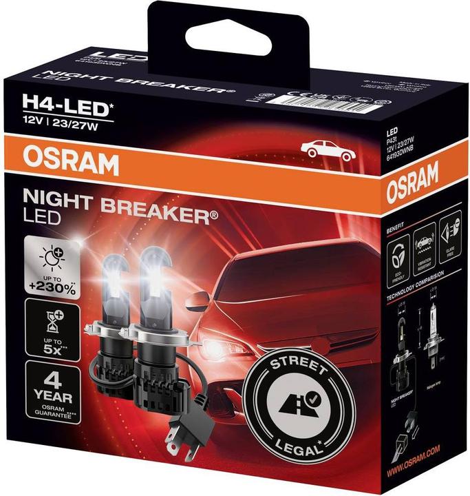 Produktbild Osram Night Breaker (H4)