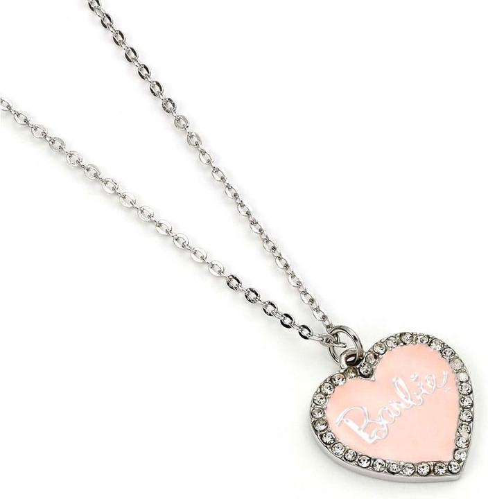 Carat BARBIE - Collier Chaine - Coeur Rose (Zinklegierung und Emaille)