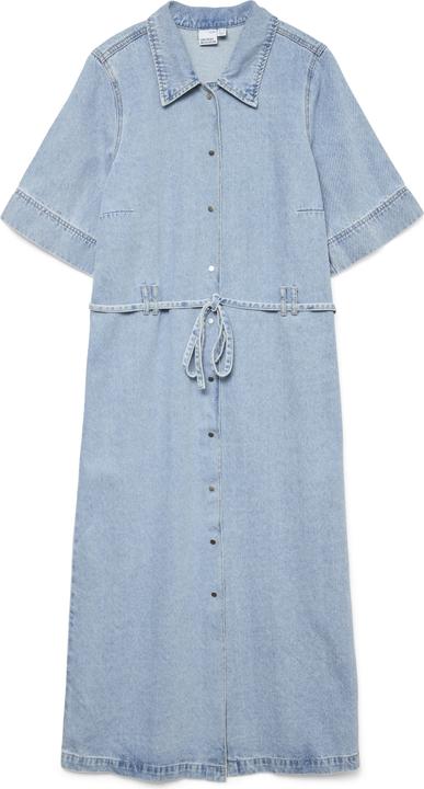 Actual product image Vero Moda VMCMELINDA Langes Kleid Jeanskleid (50)