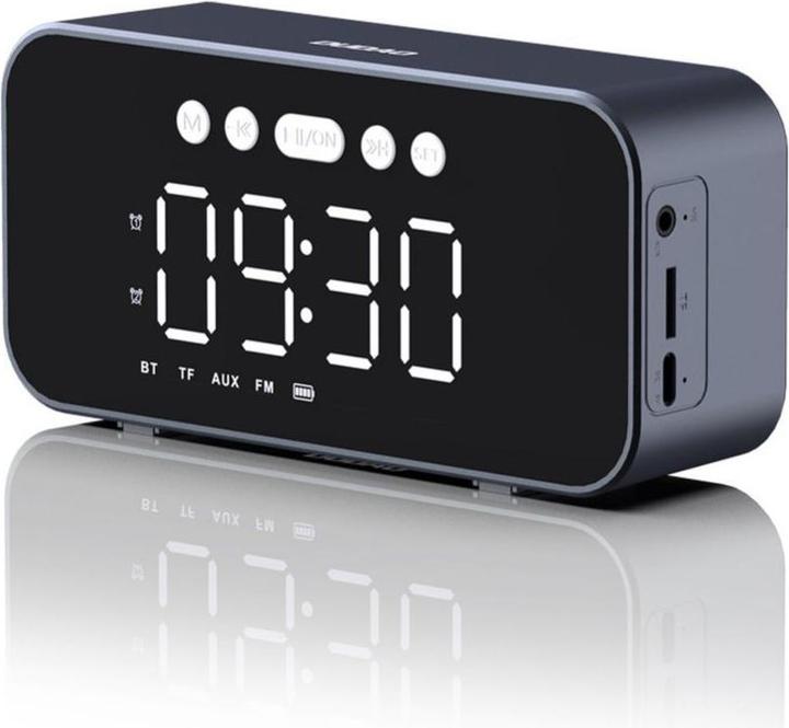 Actual product image Dudao Y17 Bluetooth watch / speaker - silver (USB power delivery)