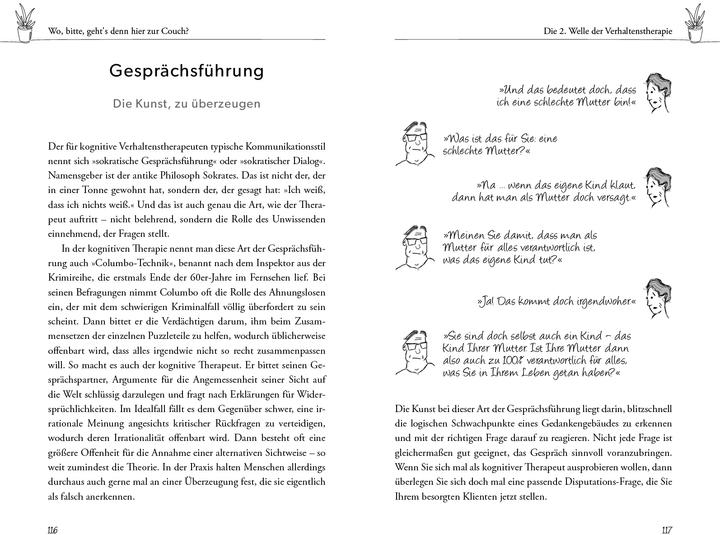 Produktbild Wo, bitte, geht's denn hier zur Couch? Verhaltenstherapie einfach erklärt (Deutsch, Benjamin Liessmann, 2024)