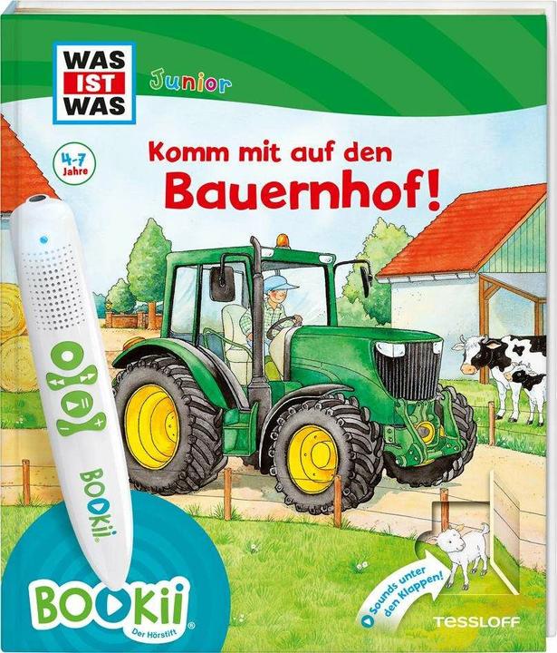 Actual product image Bookii WAS IST WAS Junior Komm mit auf den Bauernhof! (German, Claudia Kaiser, Martin Lickleder, Silke Voigt, Christina Brown, 2018)