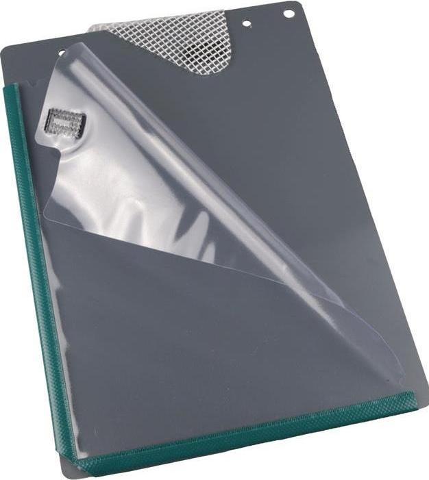 Produktbild Eichner Auftragstasche PVC mit Umbug-Verschweissung DIN A4 grün (A4, 10 x)