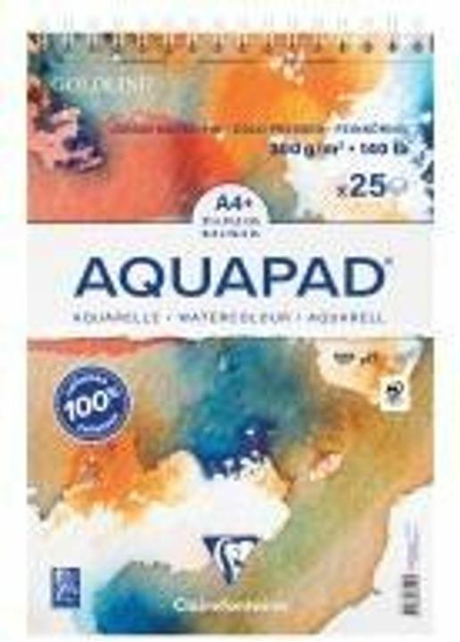 Actual product image Clairefontaine Aquapad wrbn A4+ 25sh 300g (300 g/m², 200 x)