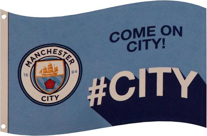 Produktbild Manchester City FC Fahne Slogan