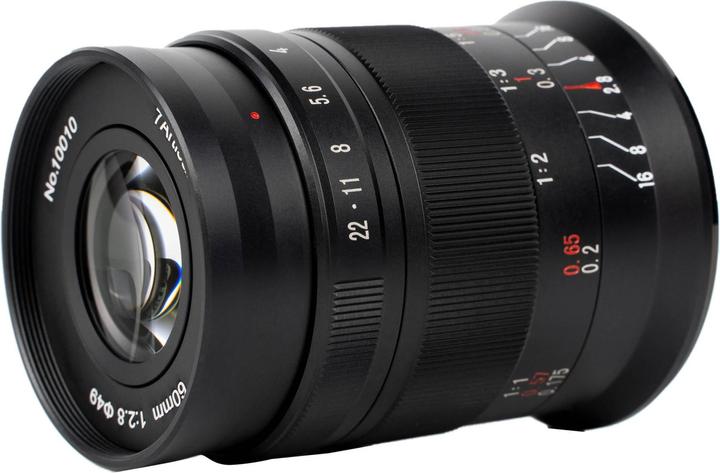 Image du produit 7artisans 60 mm f/2.8 MKII (Micro Four Thirds, Sony E, Nikon Z, Monture L, Fujifilm X, APS-C / DX)