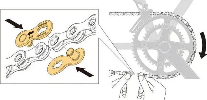 Actual product image Shimano Cn-Hg701 (11-speed)