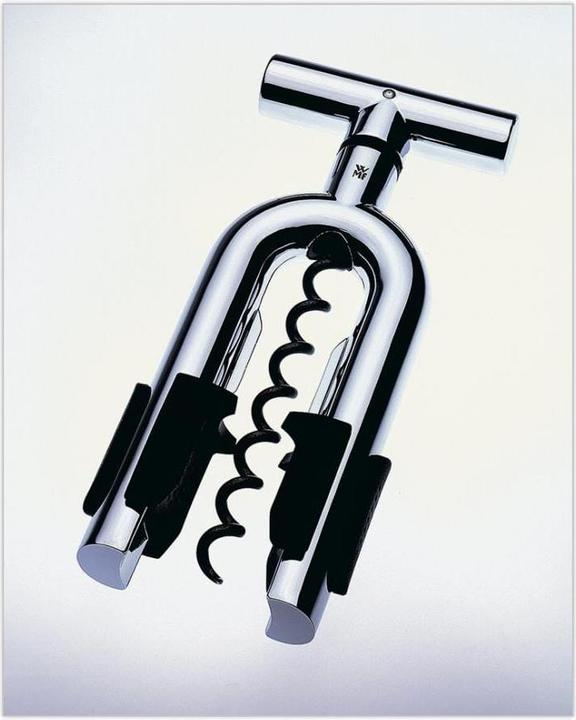 WMF Korkenzieher Flaschenöffner Weinöffner mit Spiralschraube 16cm Edelstahl (Korkenzieher)
