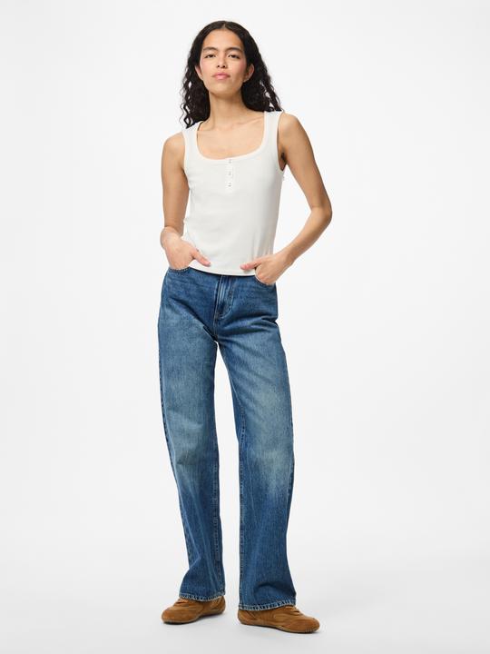 Produktbild Pieces Pckitte Sl Sq Neck Top Jrs Noos Bc (L)