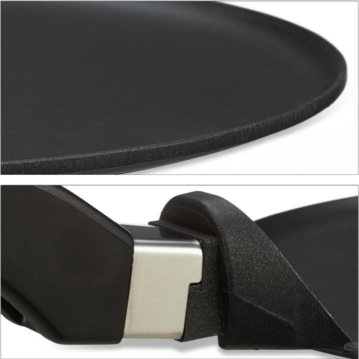 Actual product image Relaxdays Crepe pan (25.50 cm, Crêpe pan, Cast aluminium)