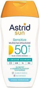 Immagine prodotto Astrid Latte abbronzante Sensitive SPF 50+ Sun 150 ml (Latte solare, SPF 50+, 150 ml)