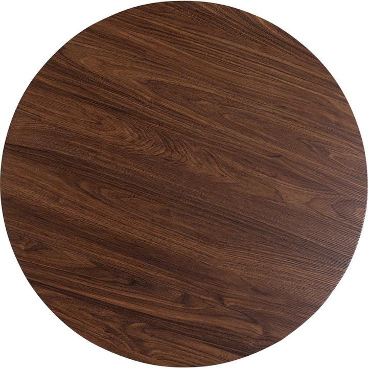 Actual product image Kare Design Table Top Schickeria Walnut Optics Ø80cm