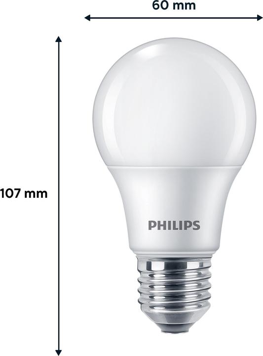 Produktbild Philips LED 60W (E27, 7 W, 806 lm, 6 x, E)