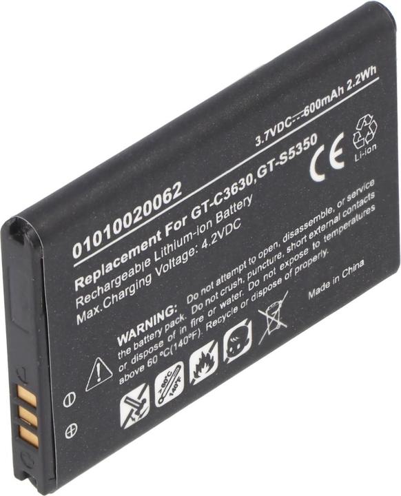 Actual product image Samsung Battery Galaxy GT-C3230, GT-C3630, GT-C3630C, GT-C3752, GT-S5350, EB483450VU
