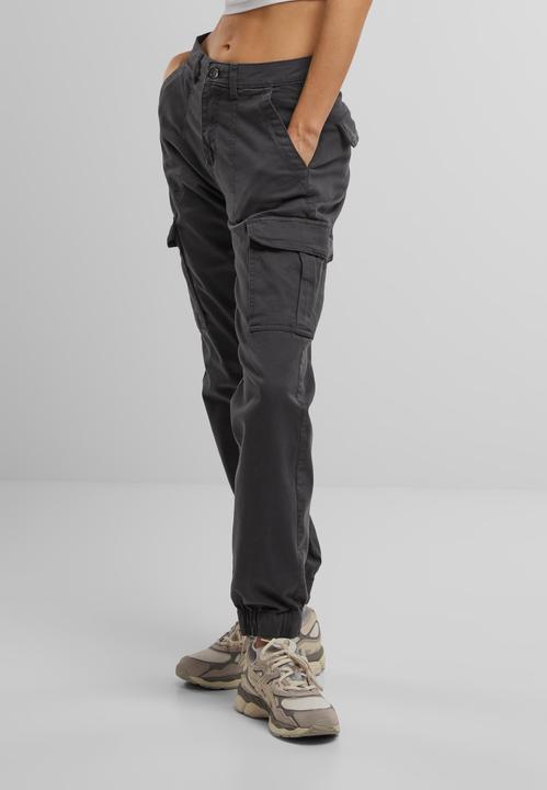 Produktbild Urban Classics Ladies Cotton Twill Utility Pants - 21189 (26)