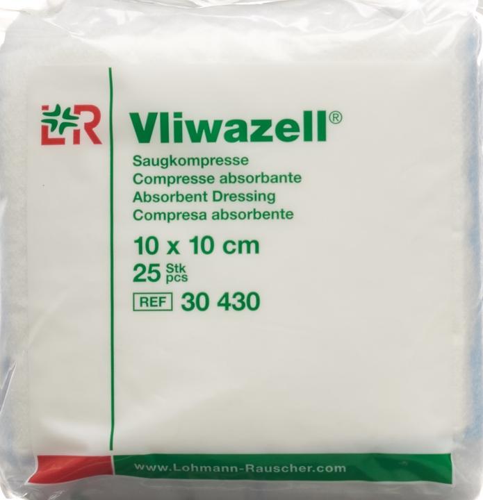 Actual product image Lohmann & Rauscher Saugkompresse 10x10cm