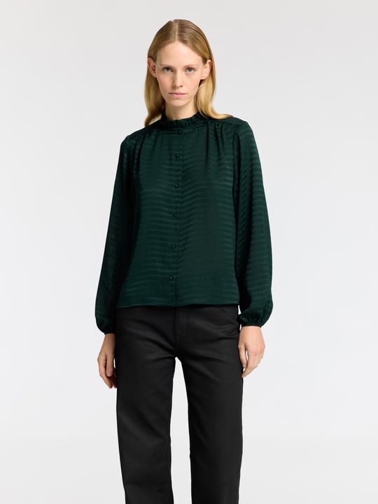 Actual product image Selected Femme Long sleeve top with frills (36)