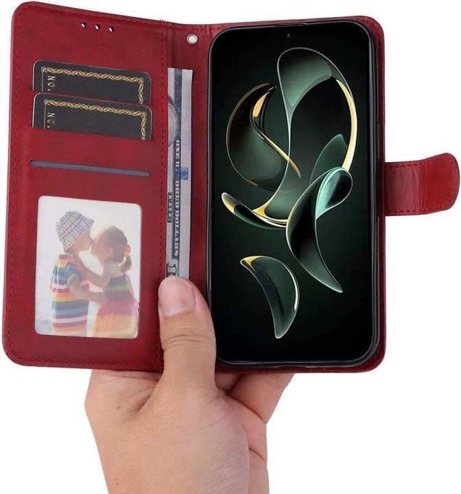Actual product image Cover-Discount Xiaomi 13T / 13T Pro - Premium mobile phone case red (Xiaomi 13T, Xiaomi 13T Pro)