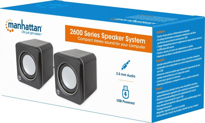 Produktbild Manhattan 2600 Series Stereolautsprecher