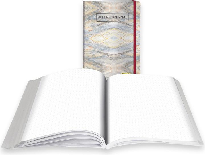 Produktbild Online Bullet Journal A5 02248 Marmor 96 Blatt (A5, Harter Einband)
