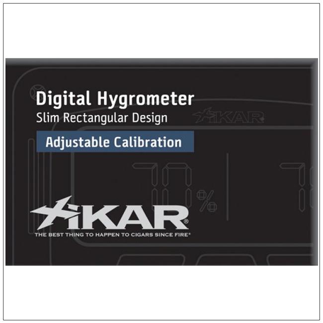 Image du produit Xikar Hygromètre 833XI rectangulaire