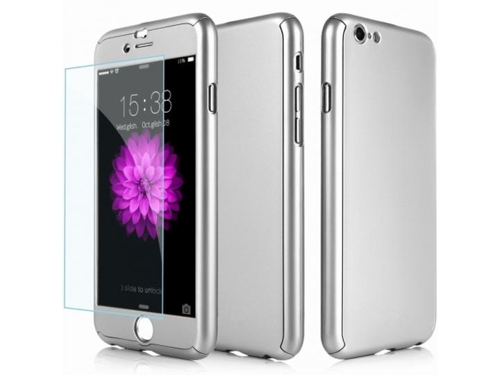 Floveme 360 Grad Panzerglas Case iPhone 8 Rundumschutz (1 Stück, Apple iPhone 8)