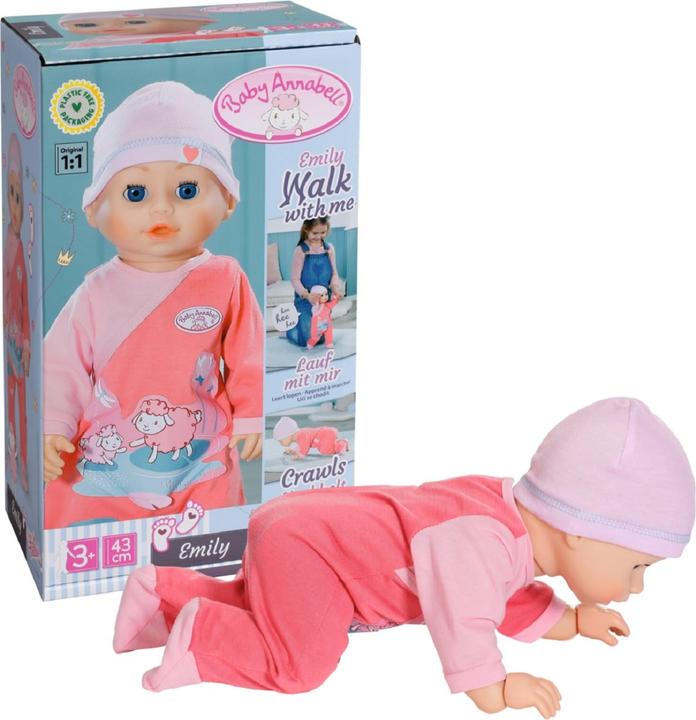 Produktbild Zapf Creation Baby Annabell - Emily lauf mit mir