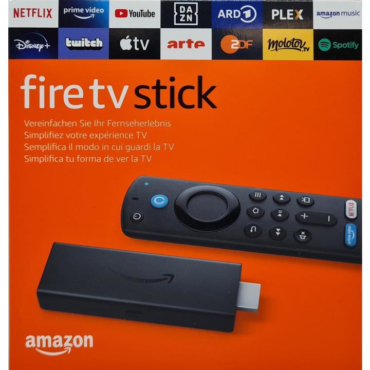 Produktbild Amazon Fire TV Stick (2021) inkl Alex Sprachfernbedienung (8 GB, Fire OS)