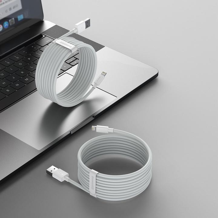 Actual product image Baseus USB A – Lightning (1.50 m, USB 2.0, 10 W)