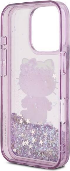 Immagine prodotto Hello Kitty HKHCP16XL50PPU Custodia rigida per iPhone 16 Pro Max 6.9" viola/viola Liquid Glitter 50TH Ann (Apple iPhone 16 Pro Max)