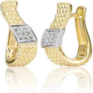 Breuning OHRSCHMUCK - BRILL. 0,18 Ct. H/si (750/18 K Gold)