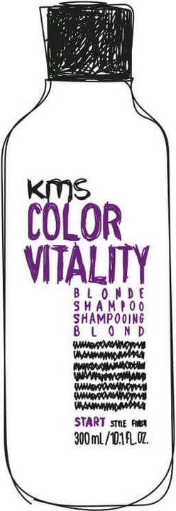 Image du produit KMS California Shampooing Blonde Color Vitality (300 ml, Shampoing liquide)